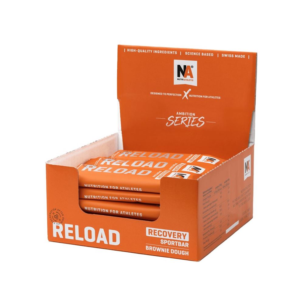 Image of Nutriathletic Reload Bar Recovery Brownie Dough 20 Box 40 g