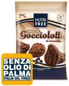 Image of Nutrifree Gocciolotti Snack mit Schokolade glutenfrei 40 g