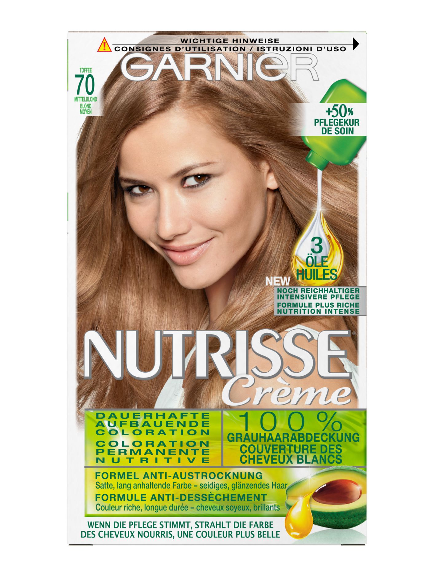 Image of Nutrisse Nährende Color-Maske 70 mittelblond