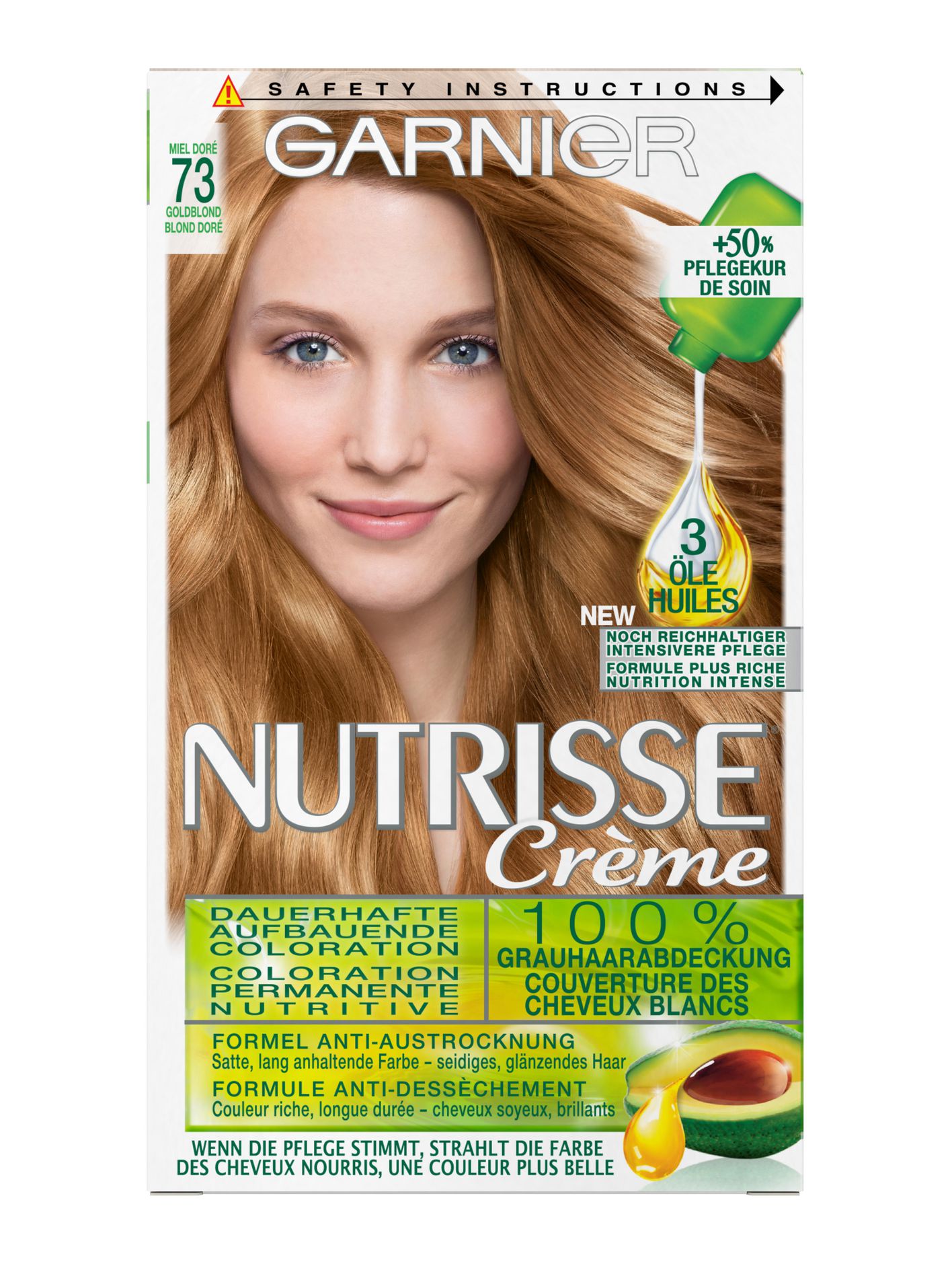 Image of Nutrisse Nährende Color-Maske 73 miel doré