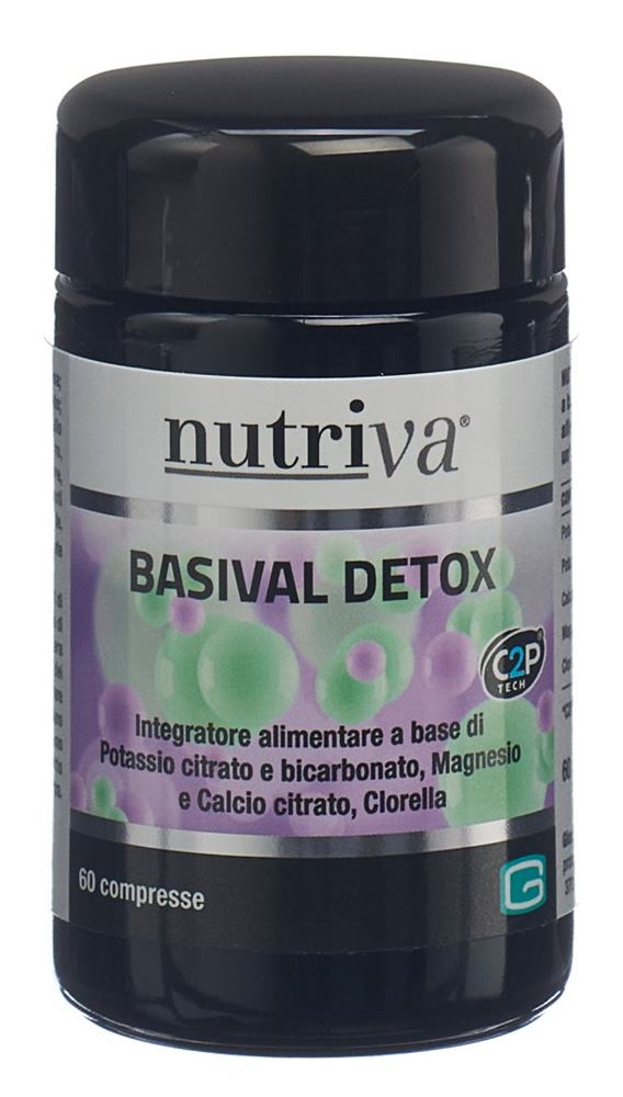 Image of nutriva Basival Detox Tabl 1000 mg Fl 60 Stk