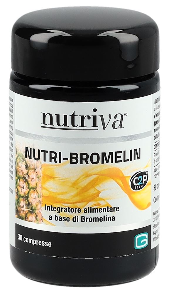 nutriva Nutri-Bromelin Tabl Glasfl 30 Stk