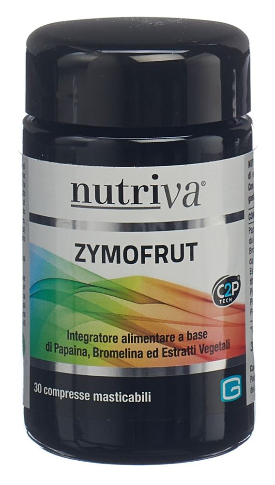 Image of nutriva Zymofrut Kautabl 1400 mg 30 Stk