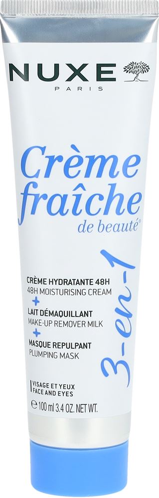 Nuxe - Crème fraîche de beauté® 3-en-1, Crème 3-en-1, 100 ml
