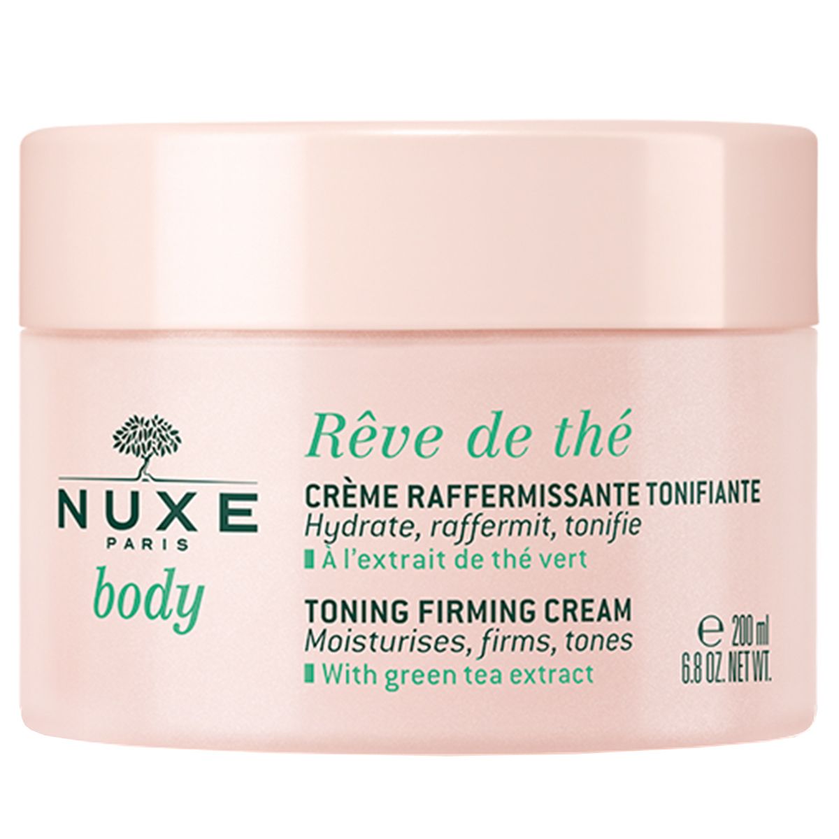Nuxe Rêve de Thé Crème Raffermissant Tonifiant 200 ml