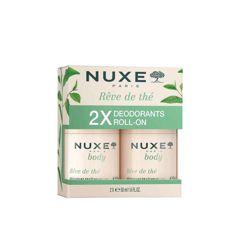 Image of Nuxe Rêve de Thé Duo EDeodorant 24h-Schutz erfrischend 2 Stk
