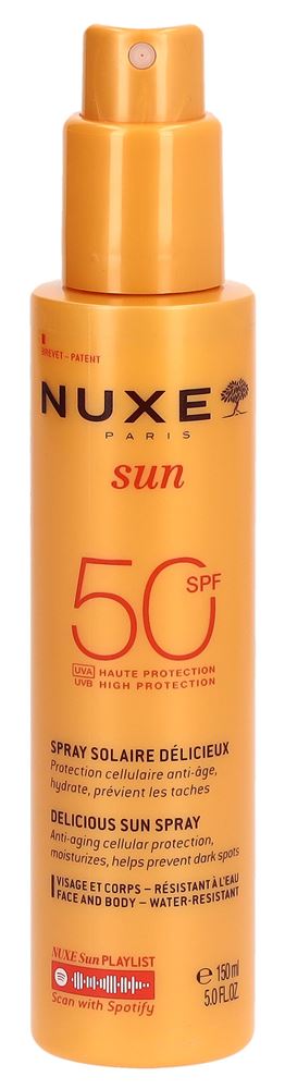 Nuxe Sun Soleil Visage & Corps HP Spf50 Spr 150 ml