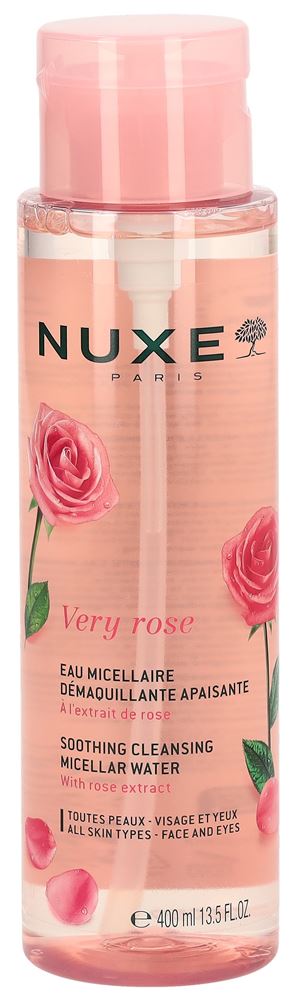 NUXE Very Rose Eau Micellaire Apaisante 3-en-1 400ml Femme