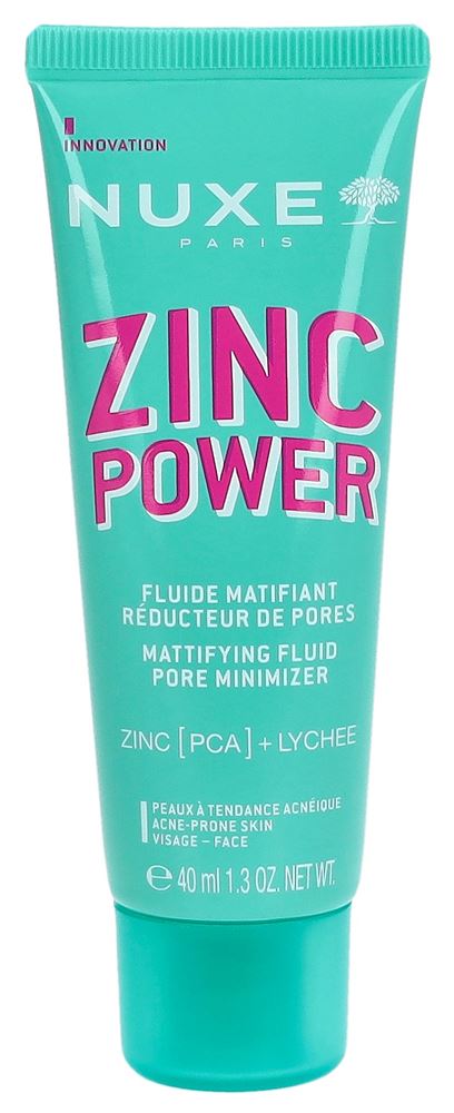 NUXE Zinc Power Mattierendes porenverkleinerndes Fluid: product photo