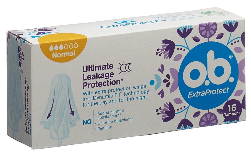 OB tampons ExtraProtect normal 16 pce