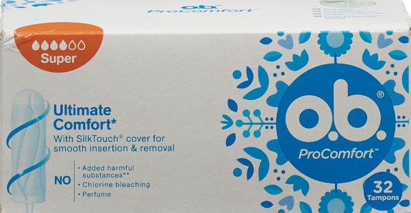 OB tampons ProComfort super 32 pce
