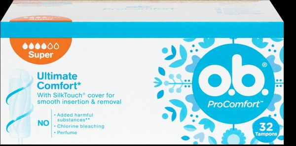 Image of OB Tampons ProComfort Super Karton 32 Stk