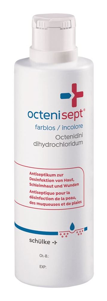 Octenisept sol incolore avec couvercle fl 250 ml