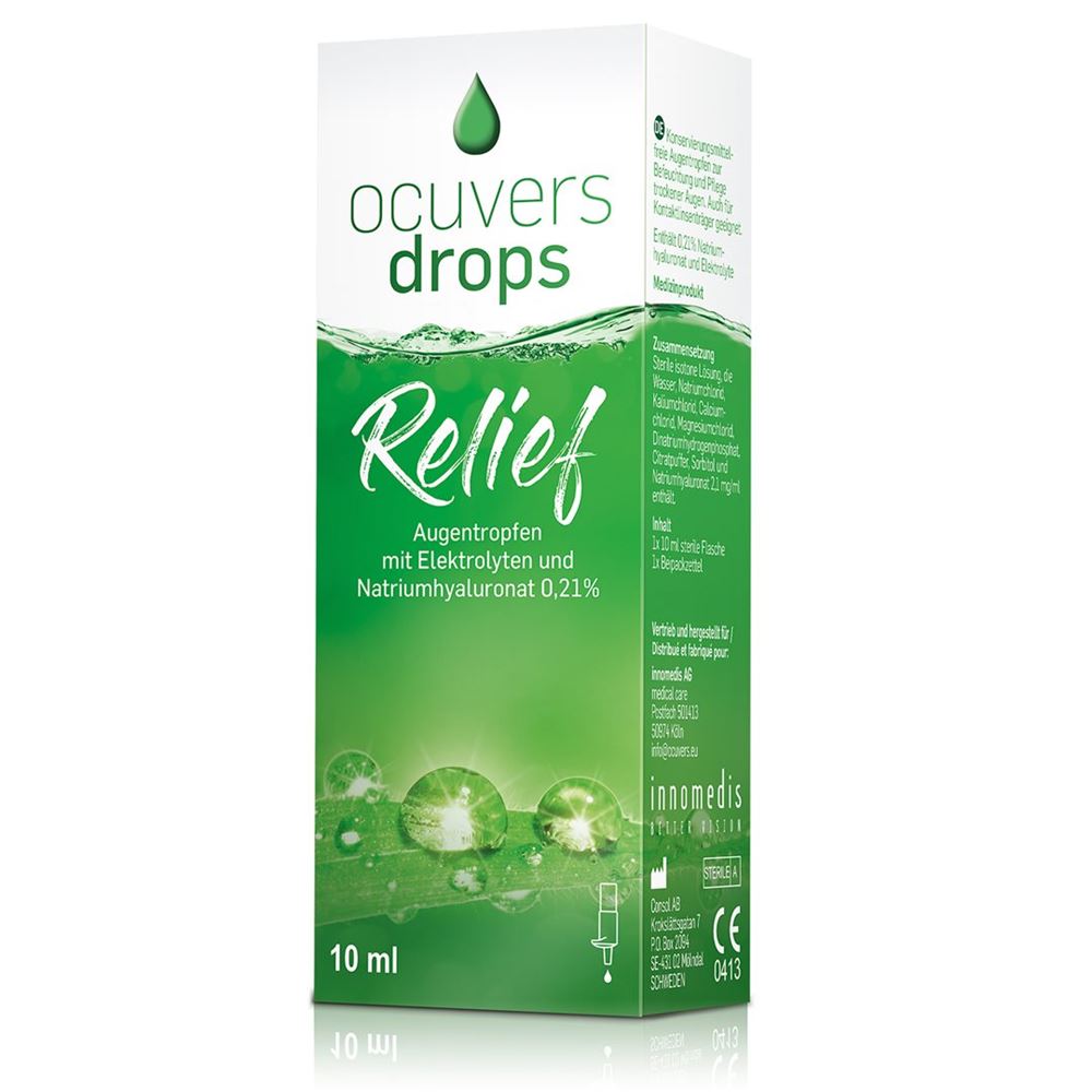 Ocuvers drops Relief Fl 10 ml