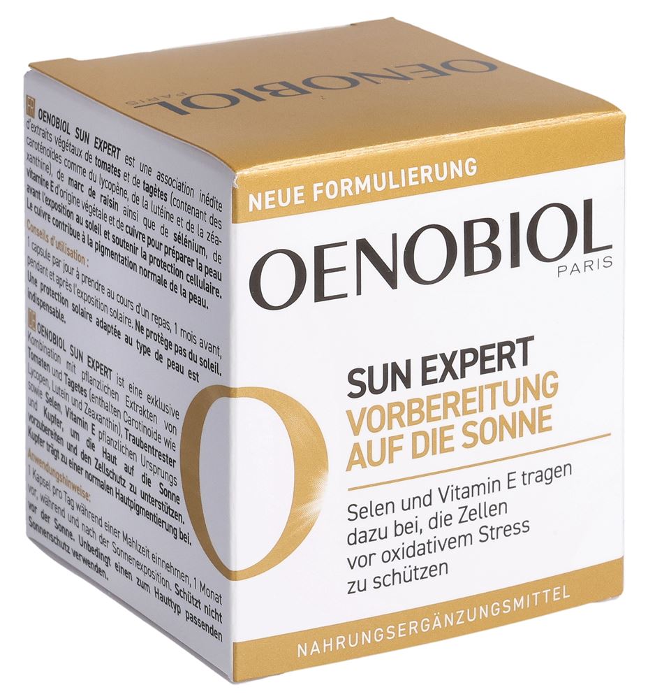 Oenobiol Sun Préparateur solaire caps 30 pce