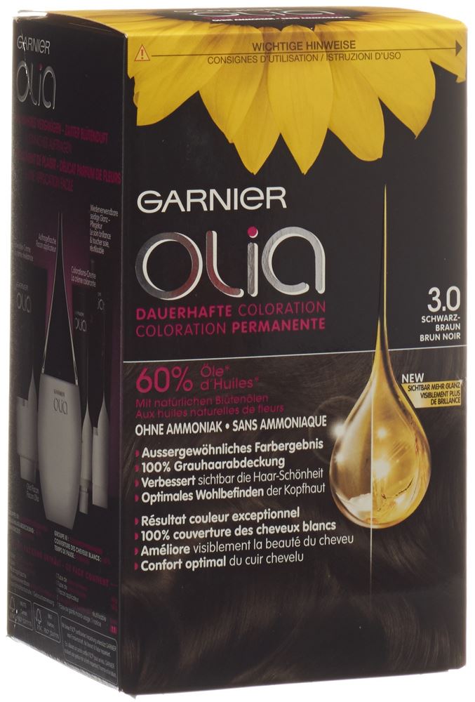 Image of Olia Haarfarbe 3.0 Schwarzbraun