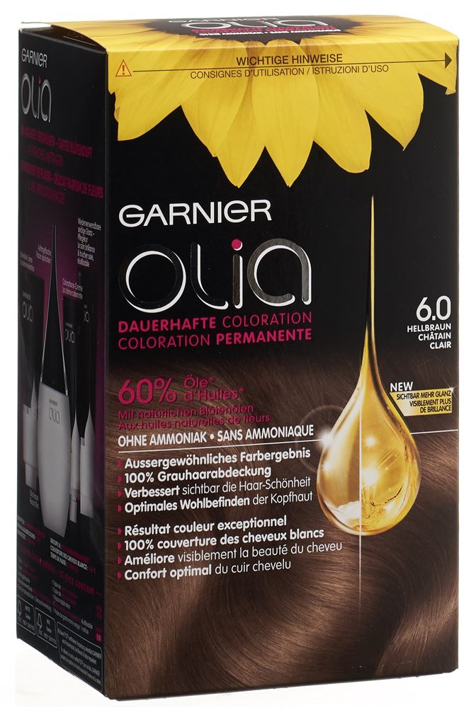 Image of Olia Haarfarbe 6.0 Hellbraun