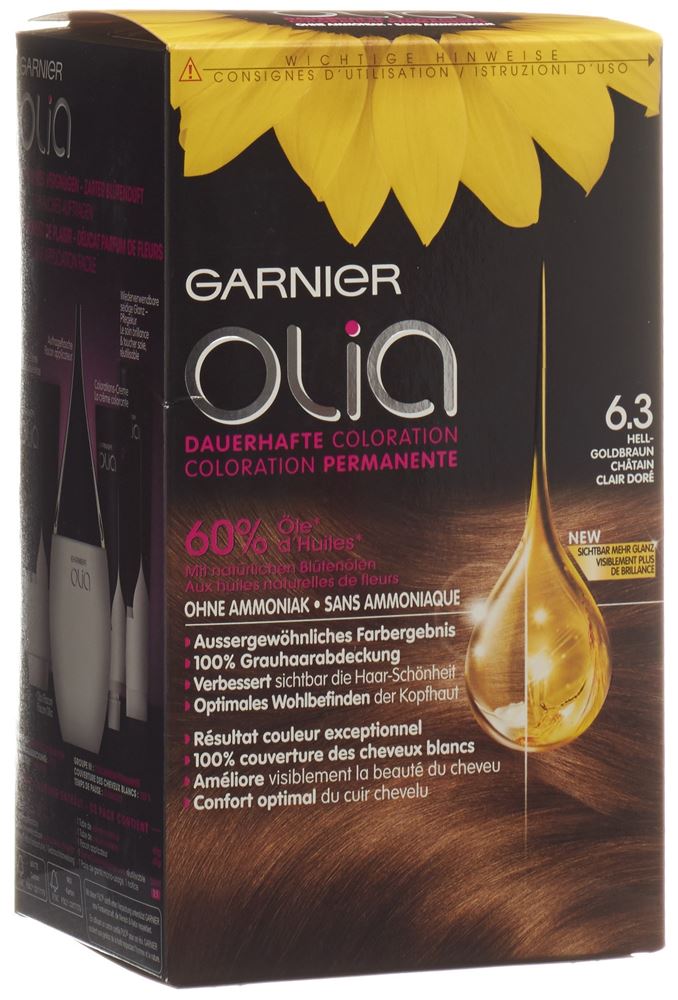 Image of Olia Haarfarbe 6.3 Hellgoldbraun