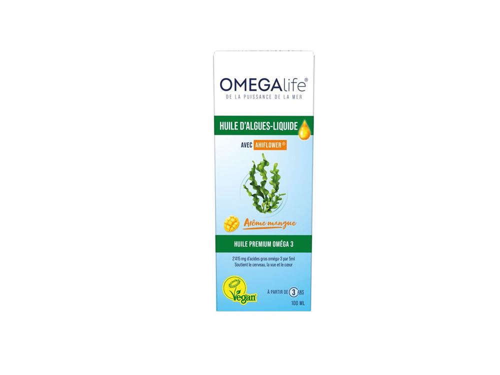 Omega-life Algenöl liq Fl 100 ml