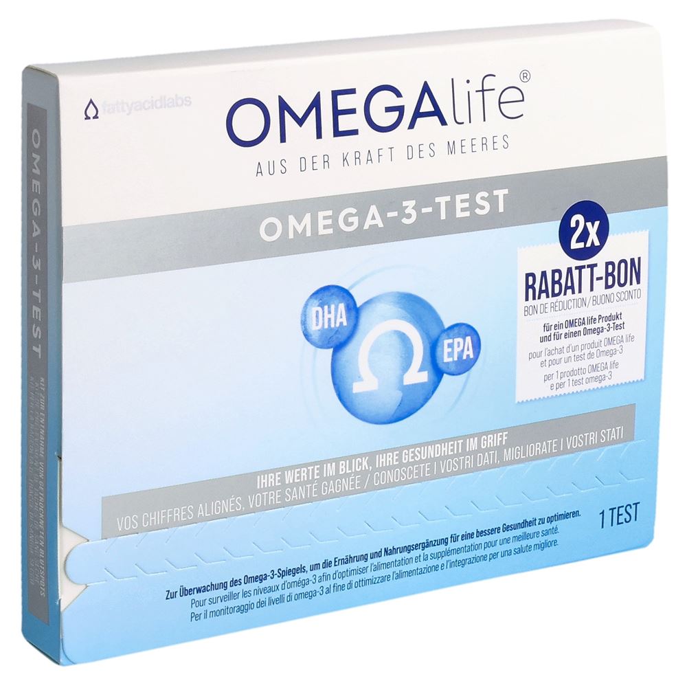 Omega-life omega-3 test
