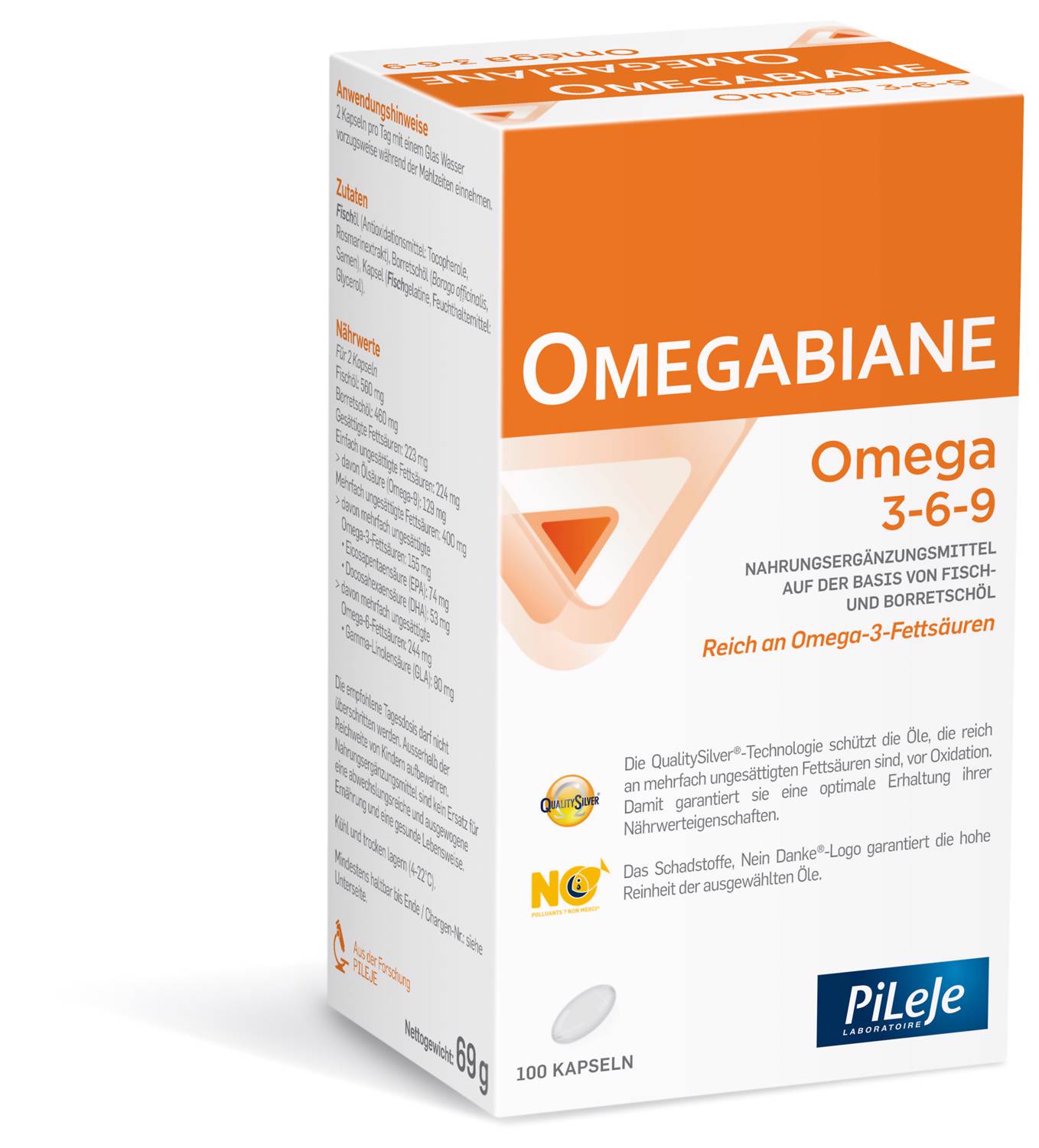Omegabiane 3-6-9 Kaps 100 Stk