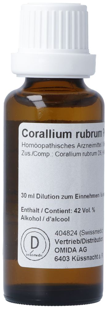 Image of Omida Corallium rubrum Potenzakkord 30 ml