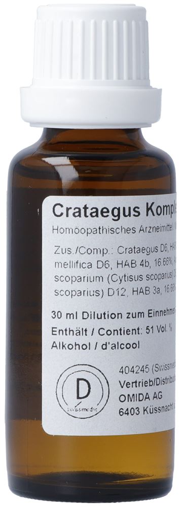 Image of Omida Crataegus Komplex 30 ml