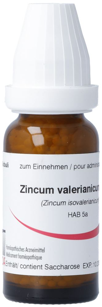 Image of Omida Zincum valerianicum Glob D 30 14 g