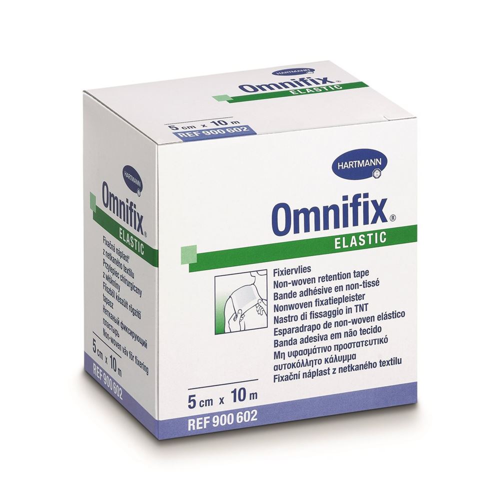 Omnifix adhésif non tissé 20cmx10m élastique blanc