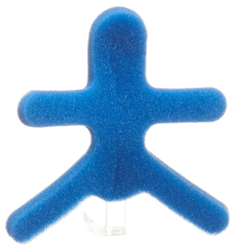 Image of Omnimed Dalco Frog Fingerschiene L silber blau