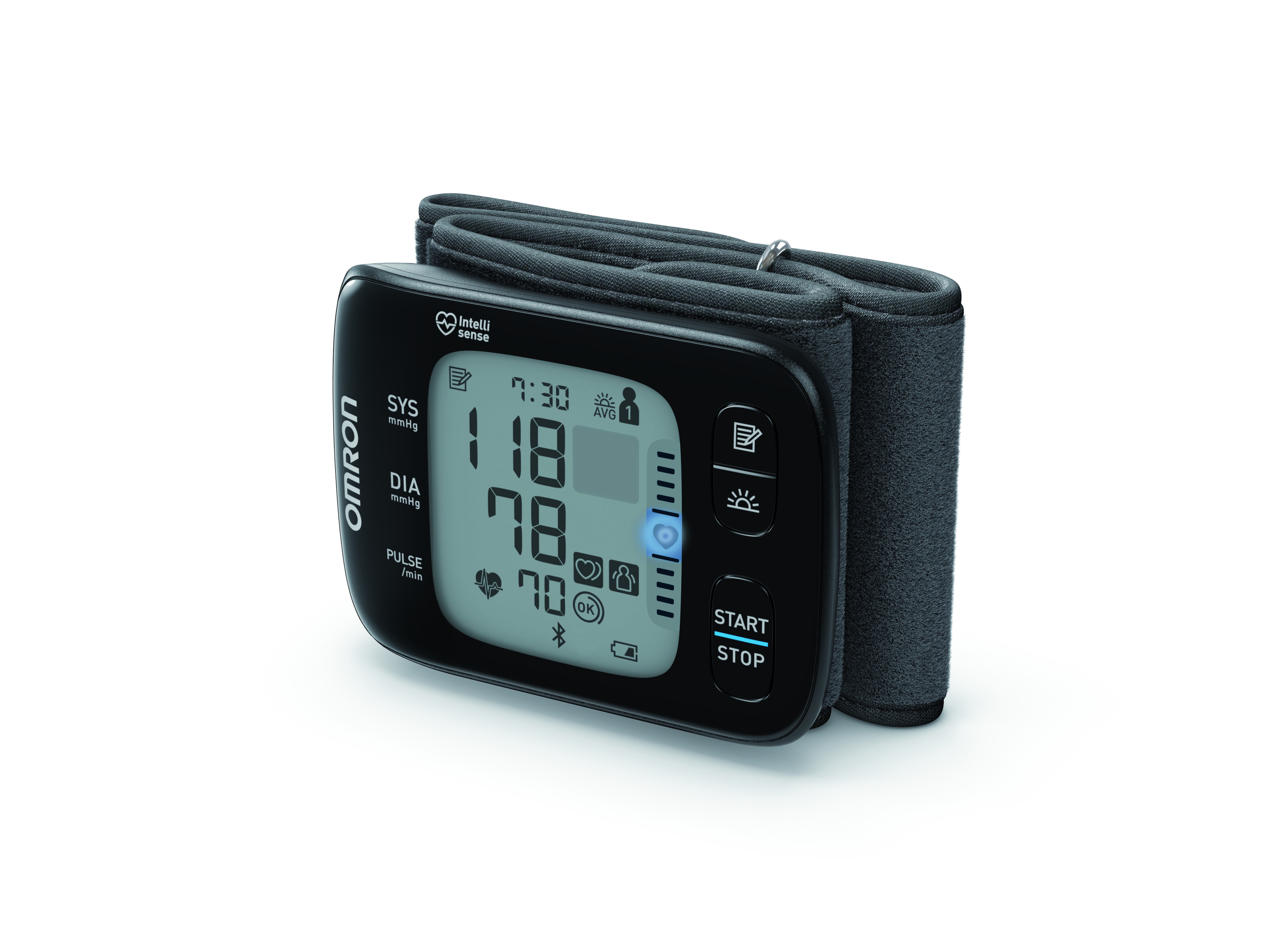 Omron Blutdruckmessgerät Handgelenk RS7 Intelli IT mit Omron Connect App inklusive Gratisservice
