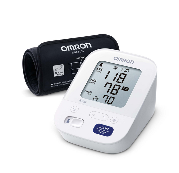 Omron Blutdruckmessgerät Oberarm M3 Comfort inklusive Gratisservice