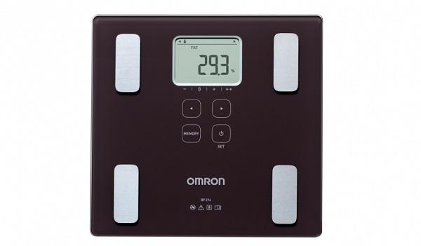 Omron Körperfettmessgerät Bf214 mit Waage