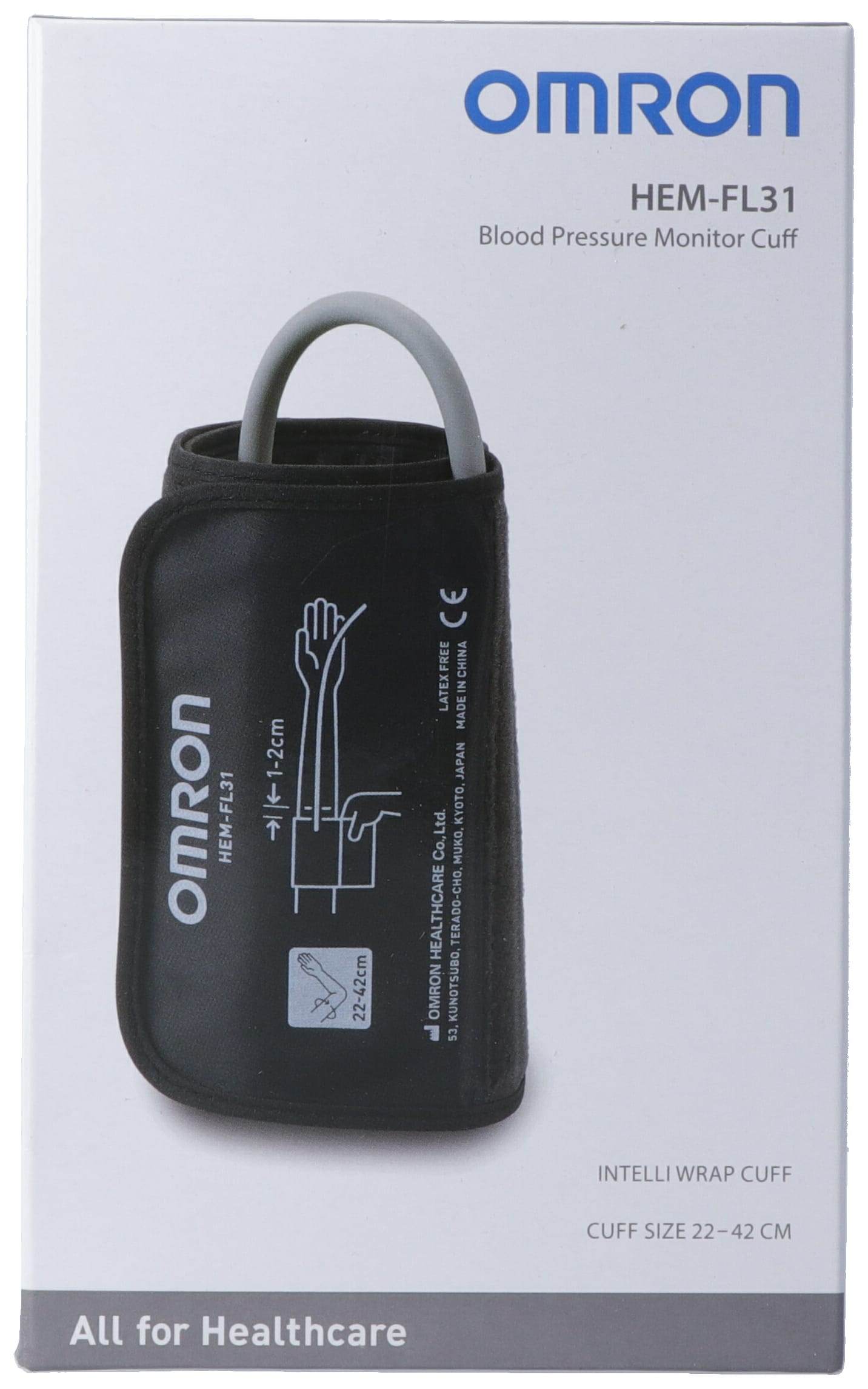 Omron Oberarm-Manschette 22-42cm Intelli Wrap