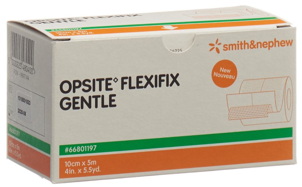 Opsite Flexifix Gentle pansement transparent 10cmx5m
