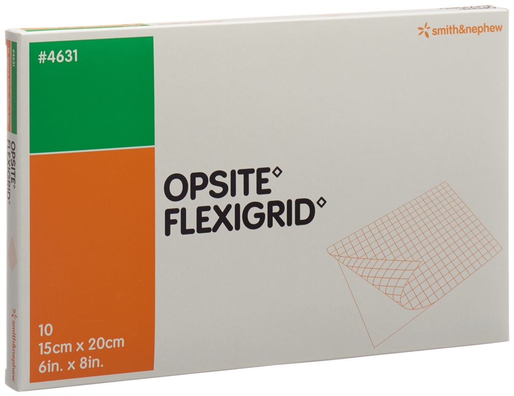 Image of Opsite Flexigrid Wundverband 15x20cm 10 Btl