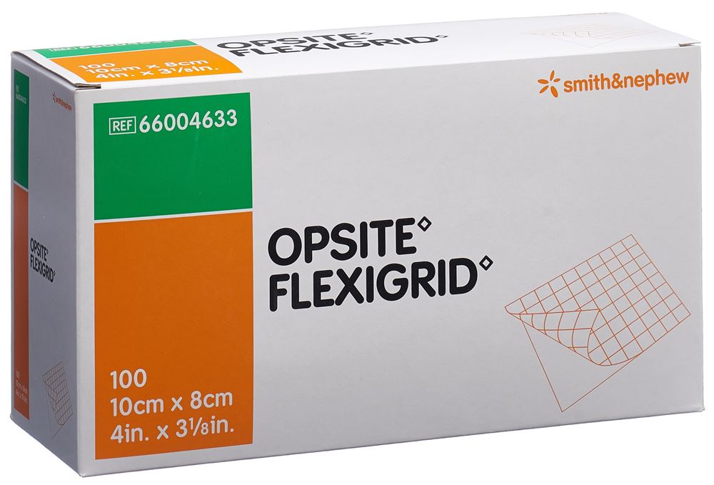 Image of Opsite Flexigrid Wundverband 8x10cm Btl 100 Stk