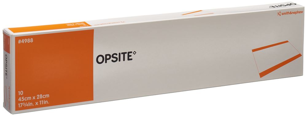 Opsite Inzisionsfolien 45x28cm 10 Stk