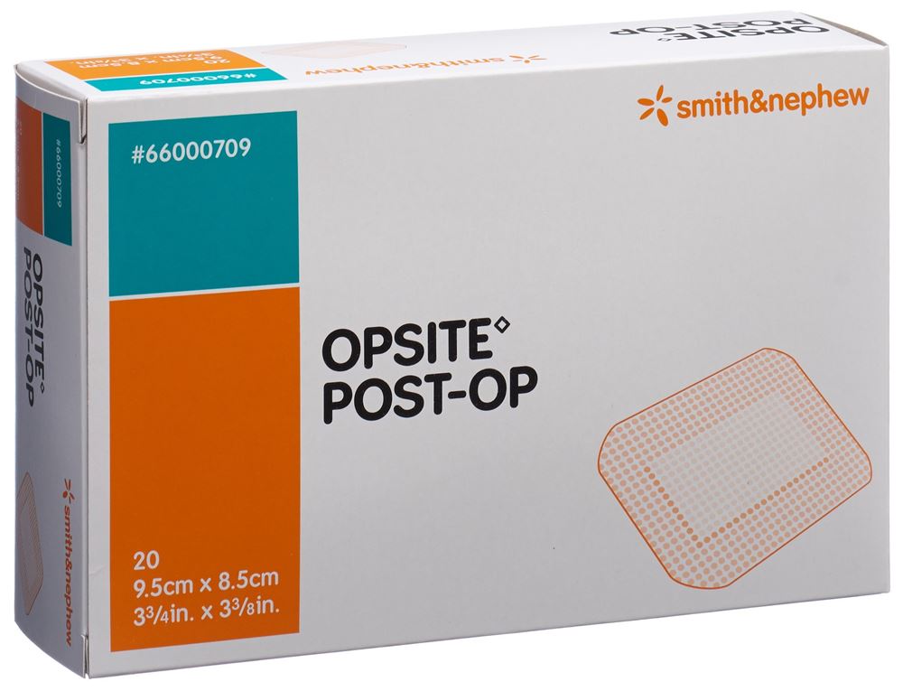 Opsite Post OP Folienverband 9.5x8.5cm steril 20 Btl