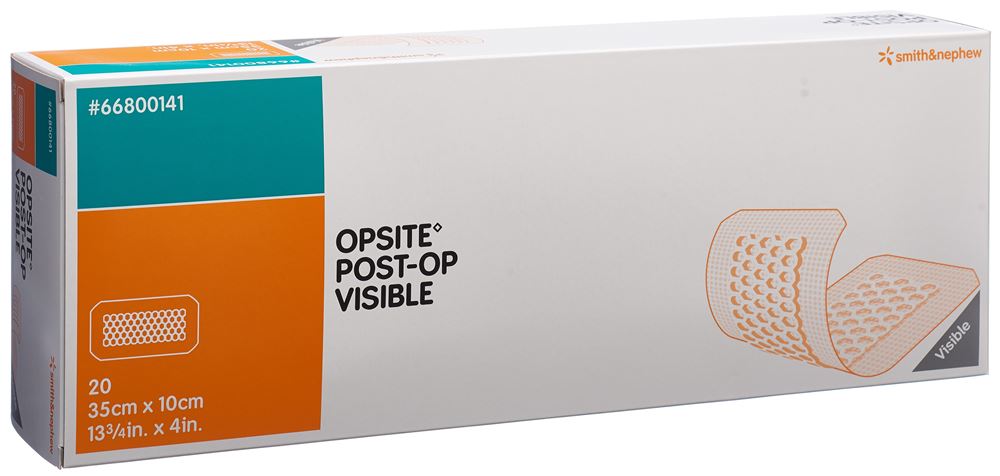 Image of Opsite Post OP Visible transparenter Wundverband 35x10cm 20 Stk