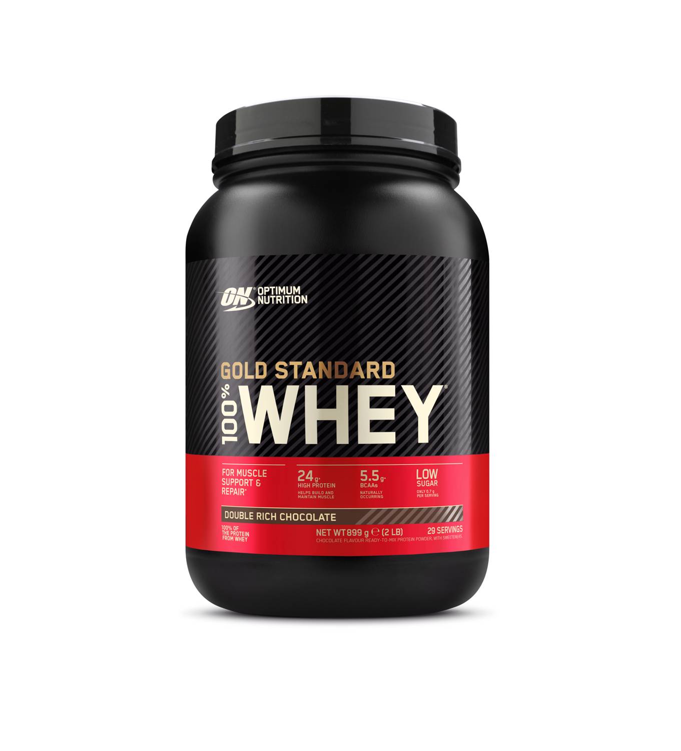 Optimum 100% Whey Gold Standard Chocolate Double Rich 2lb bte 900 g