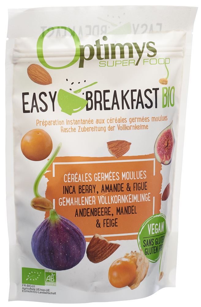 Optimys Easy Breakfast incaberry amande et figue bio sach 350 g