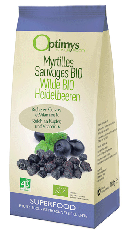 Image of Optimys Heidelbeeren wild Bio 180 g