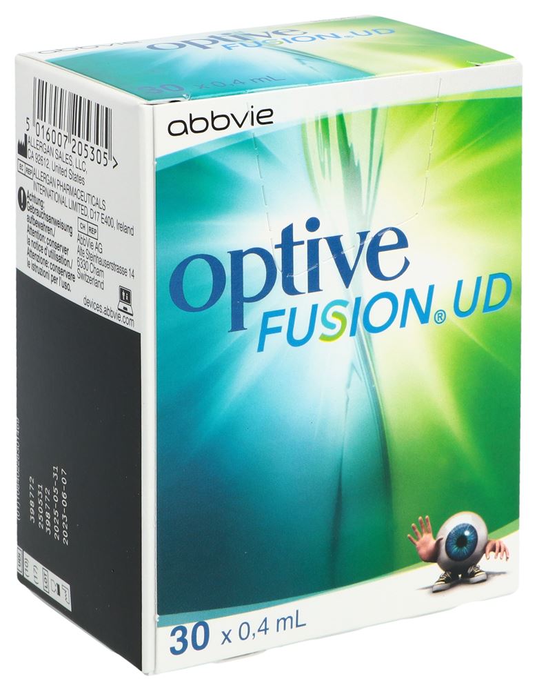 Image of Optive Fusion Gtt Opht 30 Monodos 0.4 ml