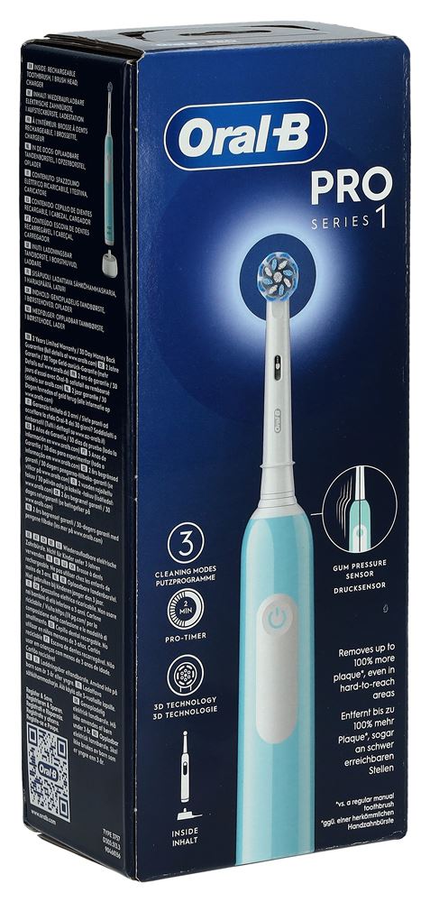 Oral-B Pro 1 Sensitive Clean blue