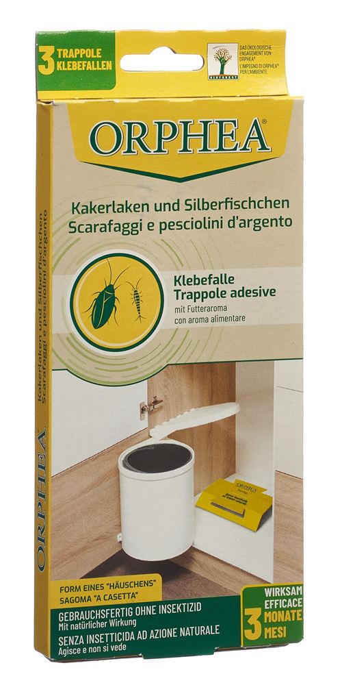 Orphea piège pour cafards et poissons d