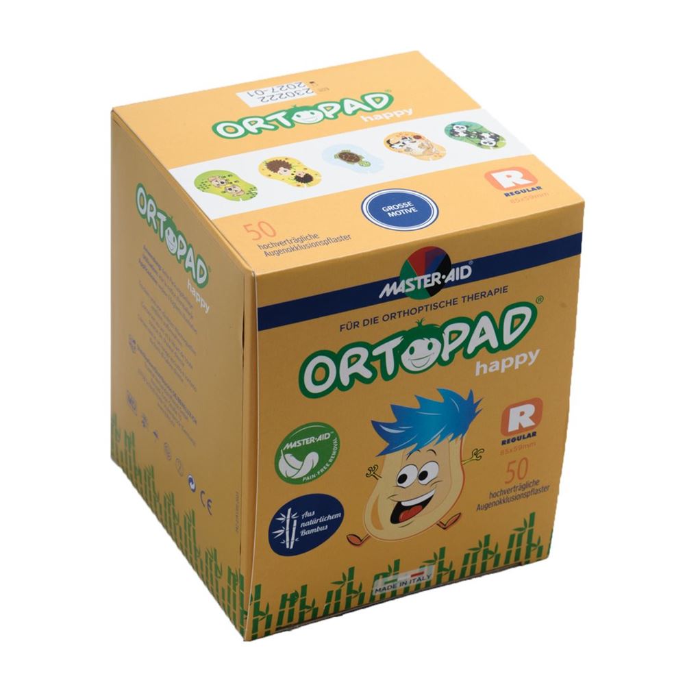 Ortopad happy cerotto occlusivo regular 50 pezzi