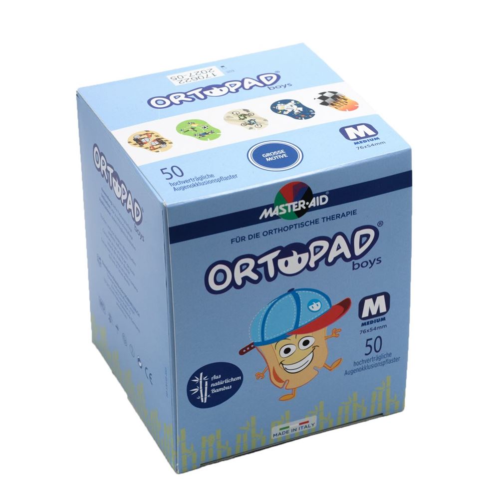 Image of Ortopad Occlusionspflaster Medium Boys 2-4 Jahre 50 Stk