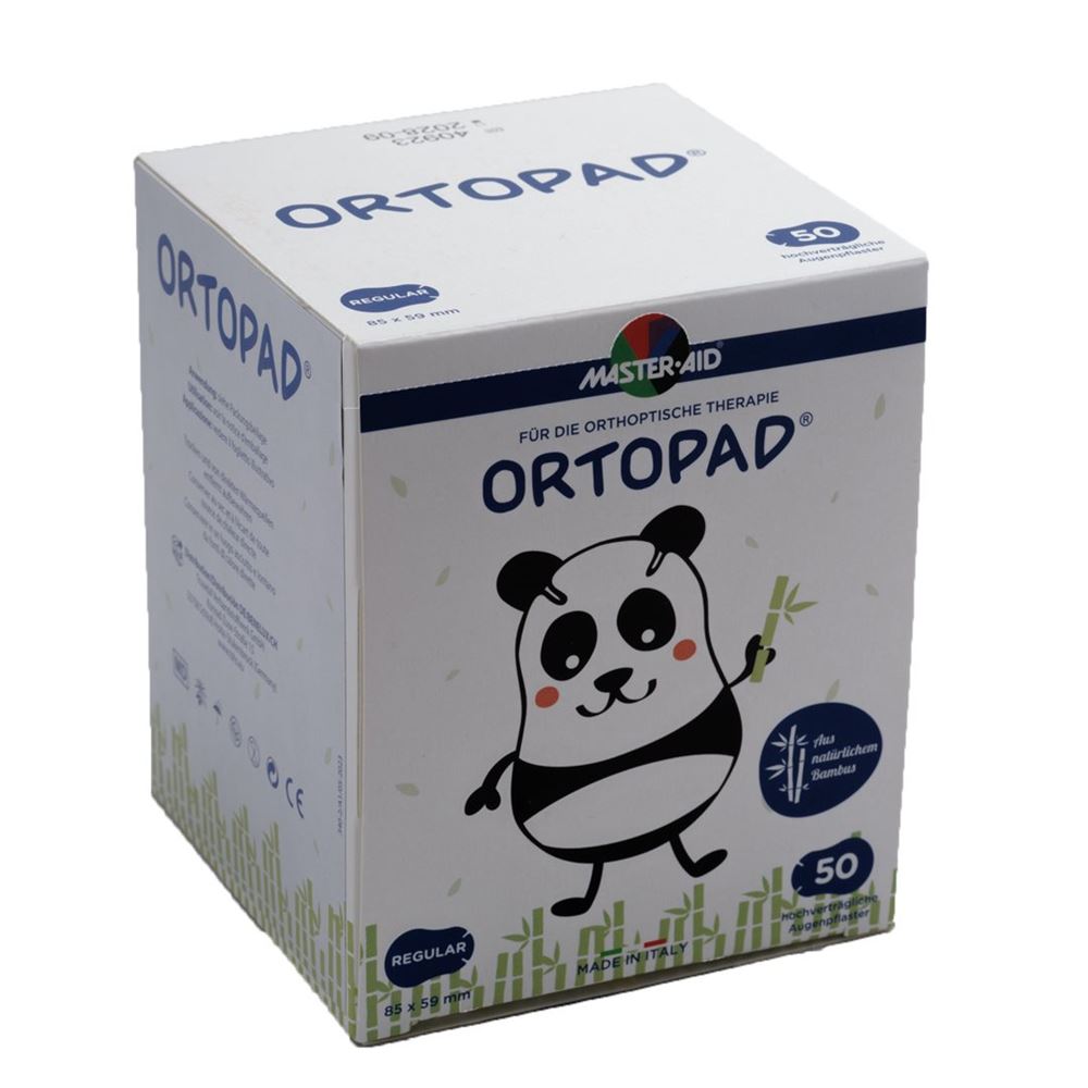 Ortopad Occlusionspflaster Regular weiss ab 4 Jahre 50 Stk