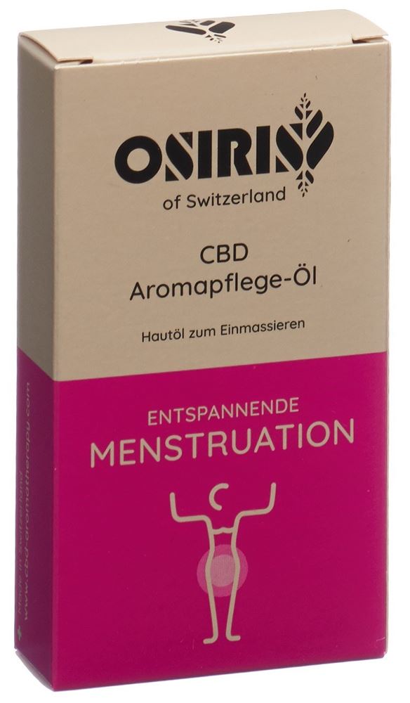Image of Osiris CBD Aromapflegeöl entspannte Menstruation 10 Blist 1 ml